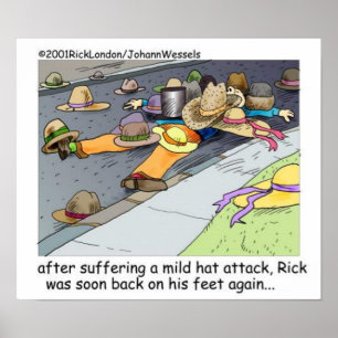 Rick subit une attaque de chapeau Affiche de bande