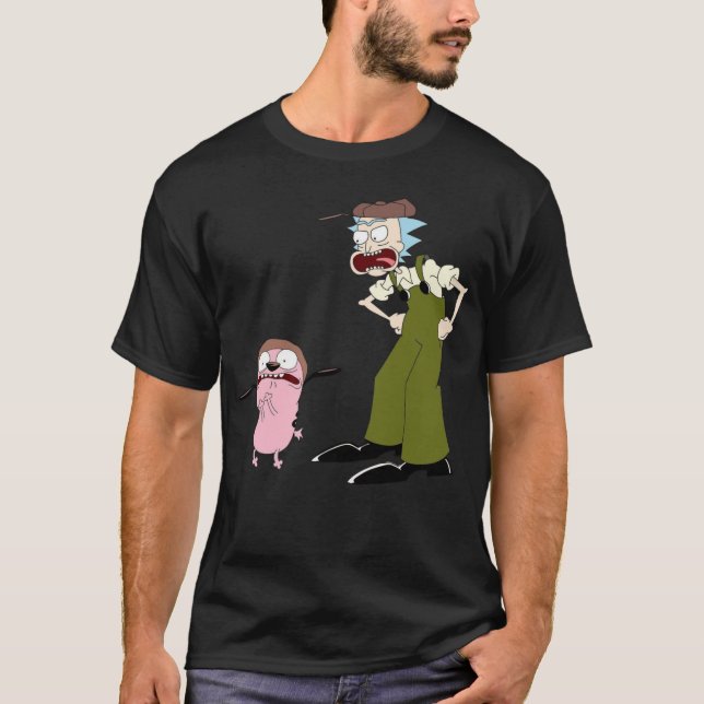Rick the Cowardly Farmer T-Shirt (Front)
