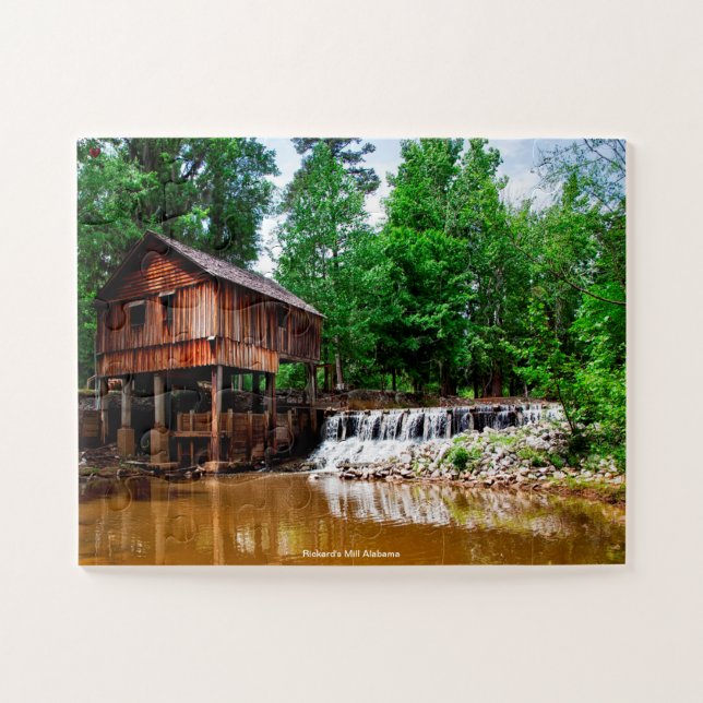 Rickard's Mill Alabama Jigsaw Puzzle (Horizontal)