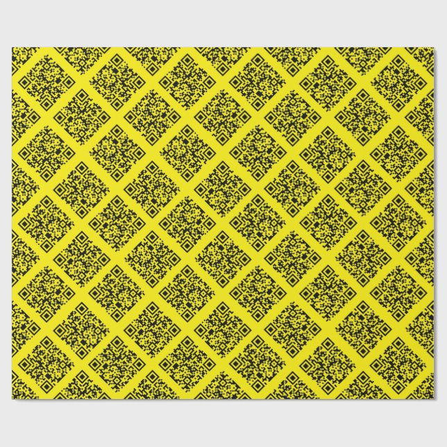 Rickroll Wrapping Paper in black (Flat)