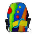 Rickshaw Abstract Messenger Bag