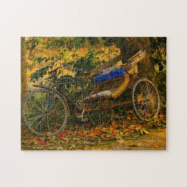 Rickshaw Taxi Bangladesh Jigsaw Puzzle (Horizontal)