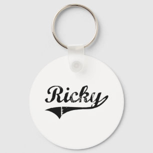 Ricky Classic Style Name Keychain
