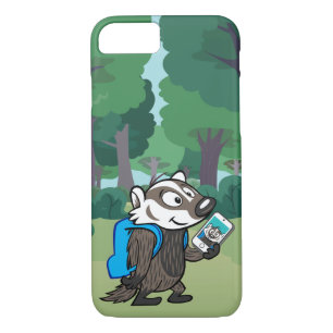 Ricky Raccoon   Boomer Badger Selfie Case-Mate iPhone Case