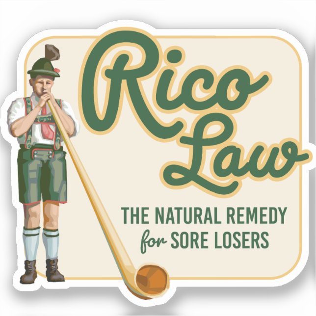 Rico Law - Remedy for Sore Losers (Front)
