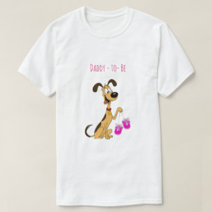 Rico the Dog Baby Boy Shower Daddy-to-be T-Shirt