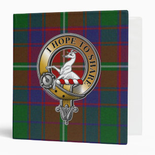 Riddell Tartan & Badge Binder