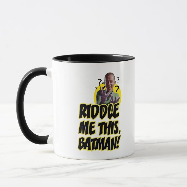 Riddle Me This Batman Mug (Left)