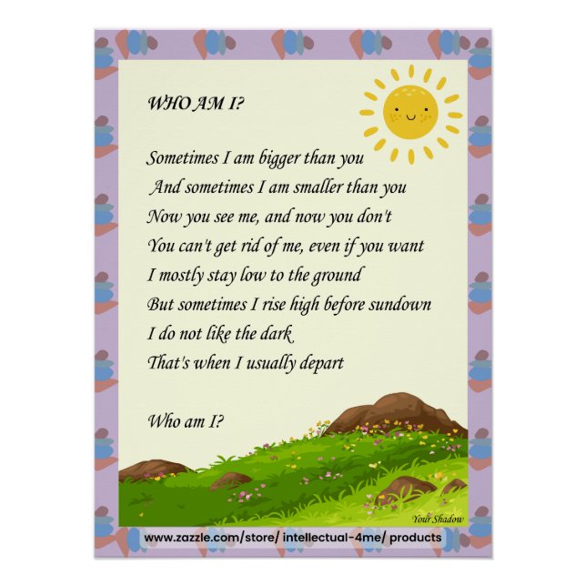 Riddle Wall Art (Front)