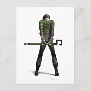 Riddler Colour Postcard