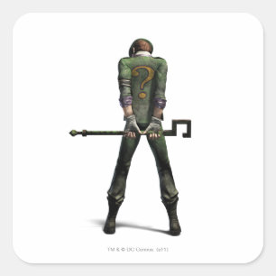 Riddler Colour Square Sticker