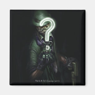 Riddler Illustration Magnet