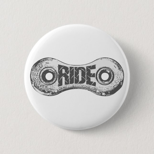 Ride 2 Inch Round Button (Front)