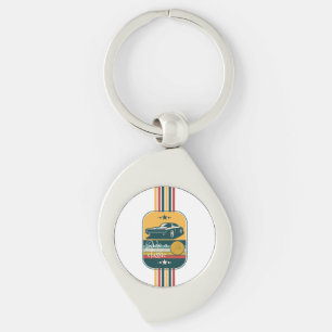 ride a classic keychain