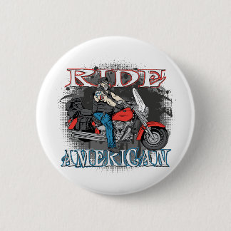 Ride American 2 Inch Round Button