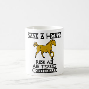 ride an air traffic controller coffee mug
