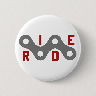 Ride (Chain) 2 Inch Round Button