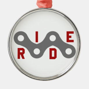 Ride (Chain) Metal Ornament