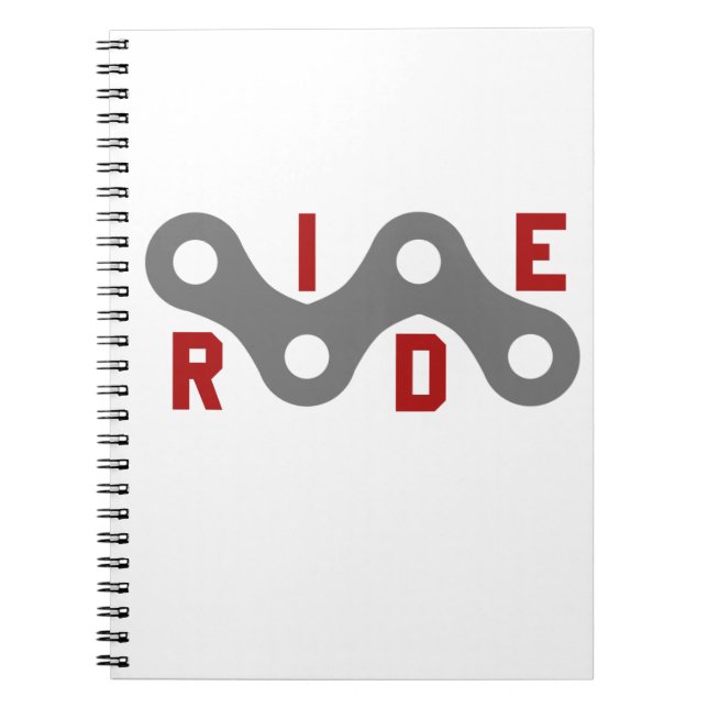 Ride (Chain) Notebook (Front)