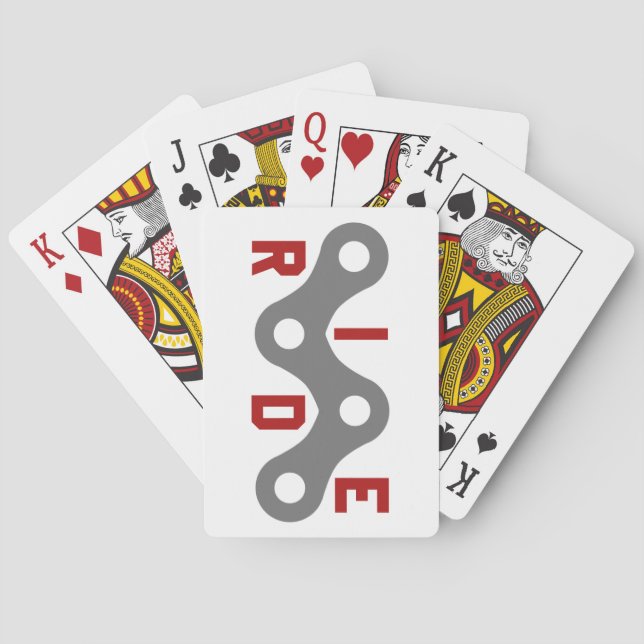 Ride (Chain) Playing Cards (Back)
