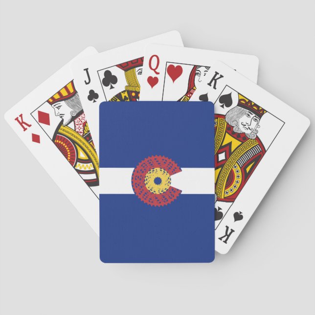 Ride Colorado Cassette) Playing Cards (Back)