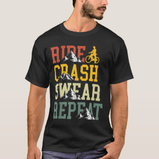 Ride Crash Sweat Répéter Funny Vélo