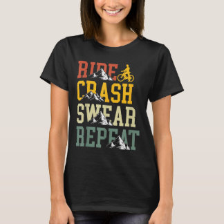 Ride Crash Sweat Répéter Funny Vélo
