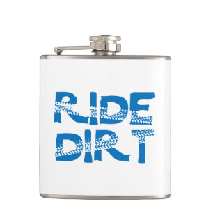 Ride Dirt Hip Flask