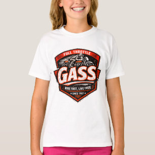 Ride Fast Live Free Biker Tee