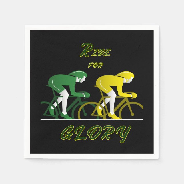 Ride For Glory Napkin (Front)