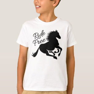 Ride Free shirt - choose style & colour