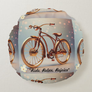 "Ride Fresh" Round Pillow