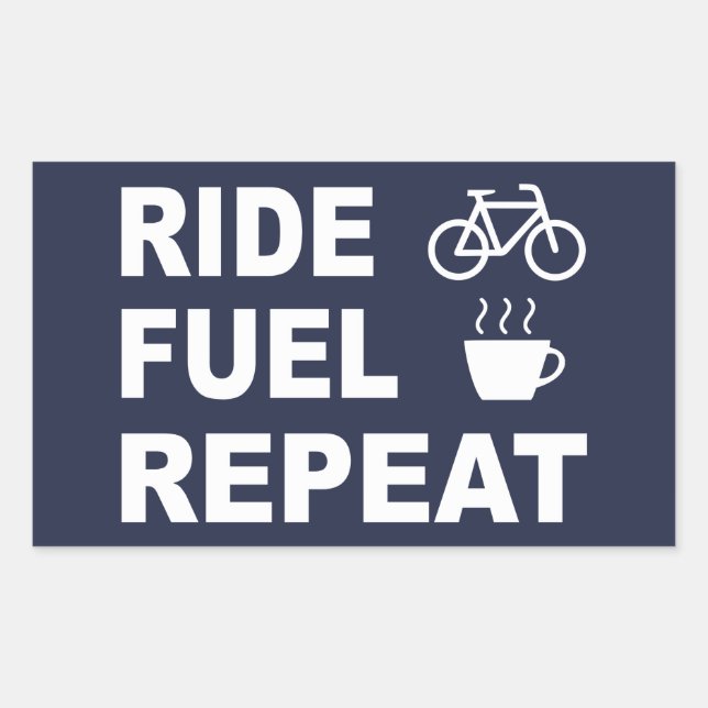 Ride Fuel Repeat Sticker (Front)