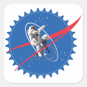 Ride High Square Sticker