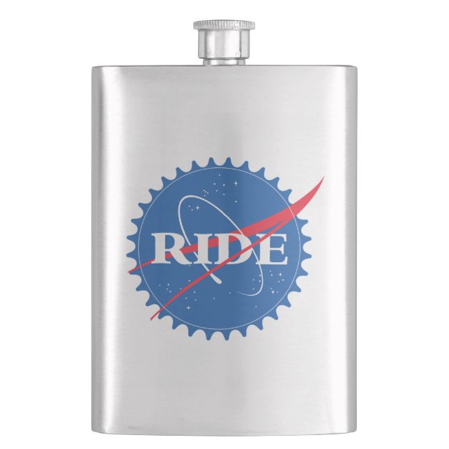 Ride Hip Flask (Front)