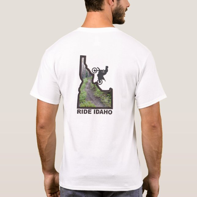 Ride Idaho T-shirt (Back)