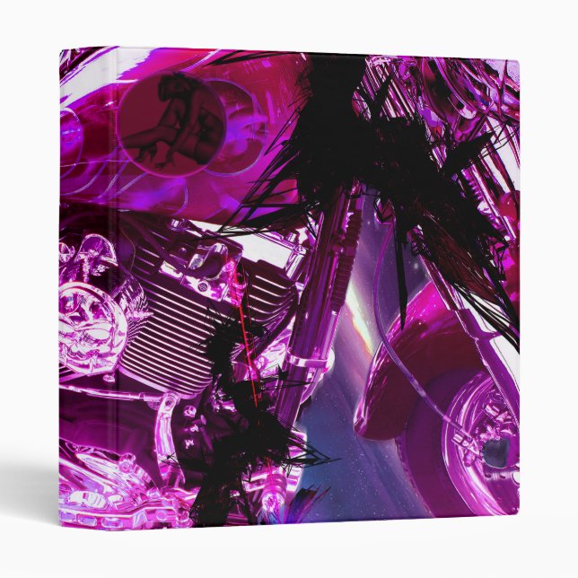 Ride In Pink Binder (Front/Spine)