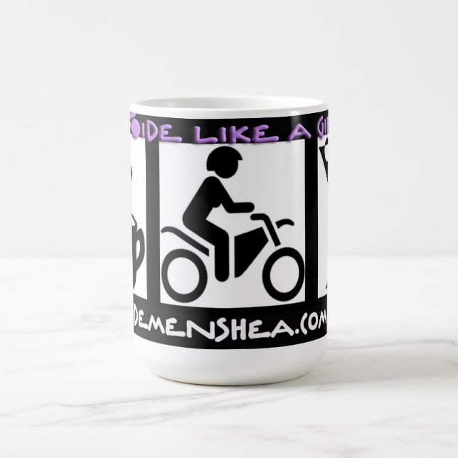 ride like a girl Mug (Center)