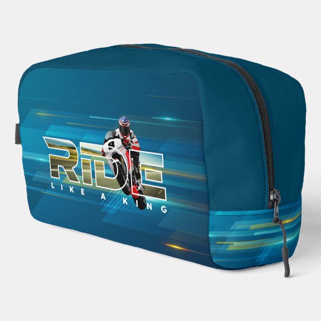 Ride Like a King |  Dopp Kit (Right Corner)