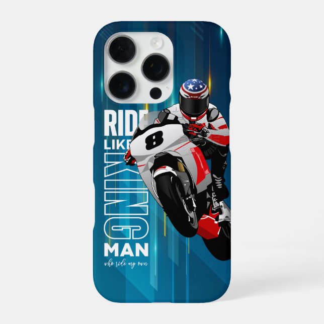 Ride Like a King |  iPhone Case (Back)