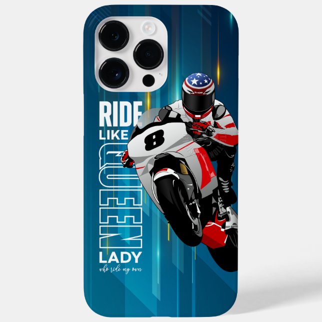 Ride Like a Queen |  Case-Mate iPhone Case (Back)