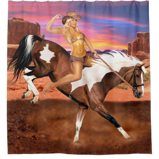 RIDE’M BRONCO COWGIRL (Front)