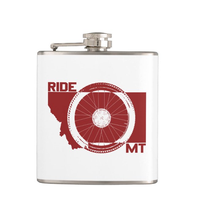Ride Montana Hip Flask (Front)