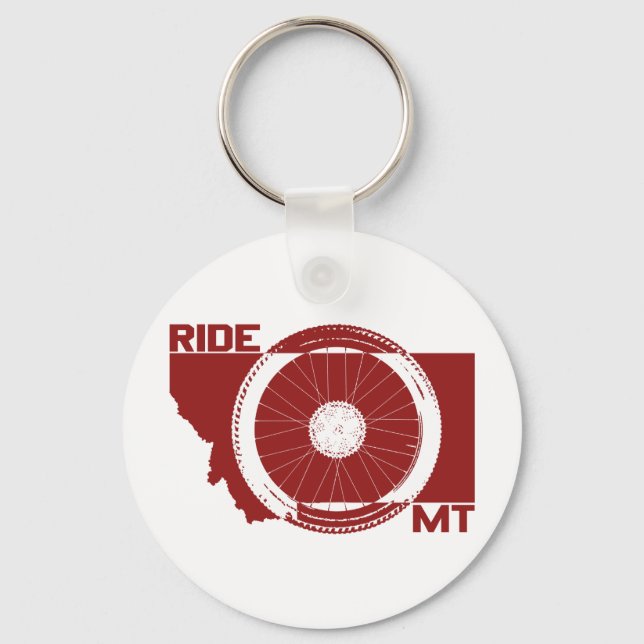 Ride Montana Keychain (Front)
