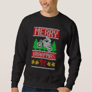 Ride Motocross Ugly Christmas Sweater Mx Dirt Bike