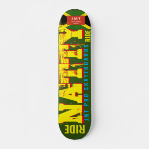 RIDE NATTY RIDE  JMT Skateboard, 7¾" Deck Skateboard