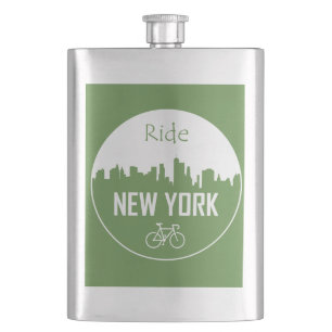 Ride New York Hip Flask