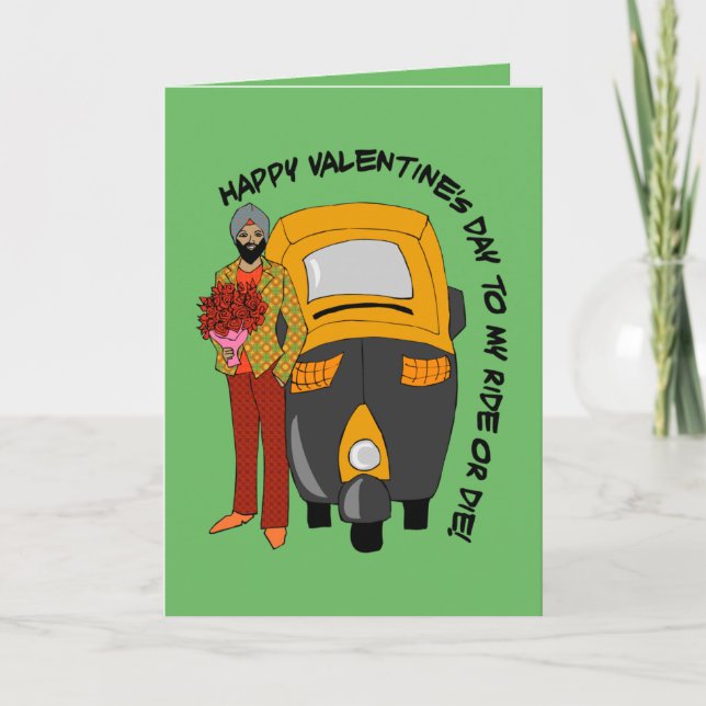 Ride or Die Card (Front)