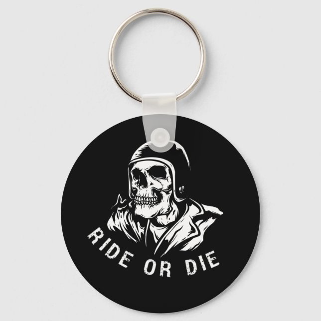 Ride or Die Keychain (Front)