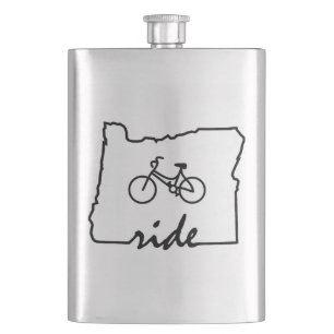 Ride Oregon (Cycling) Hip Flask